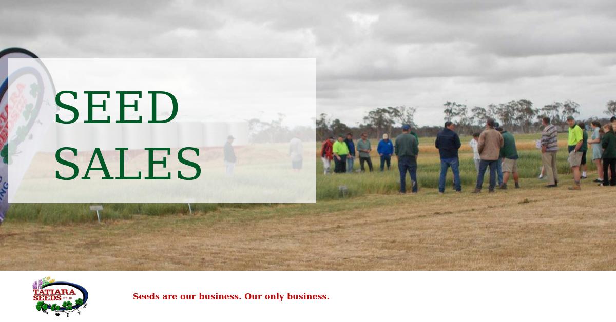 Tatiara Seeds Services Seed Sales